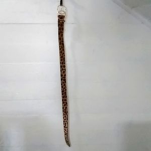 NWOT LEOPARD BELT
